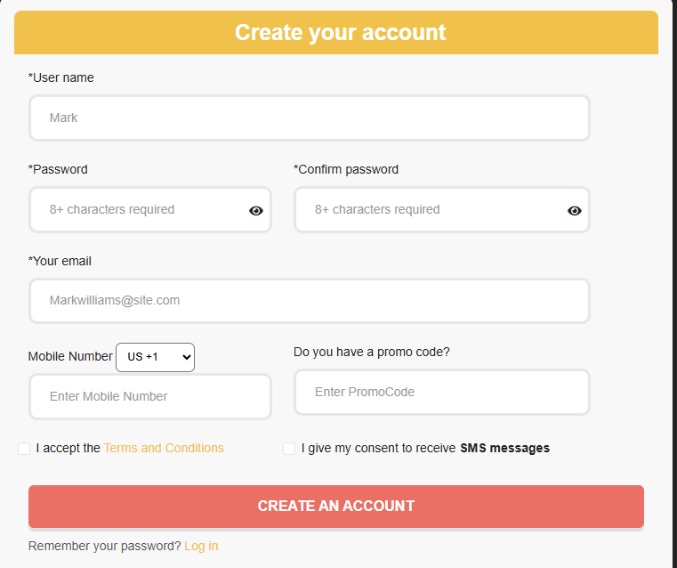 Home screen overview
