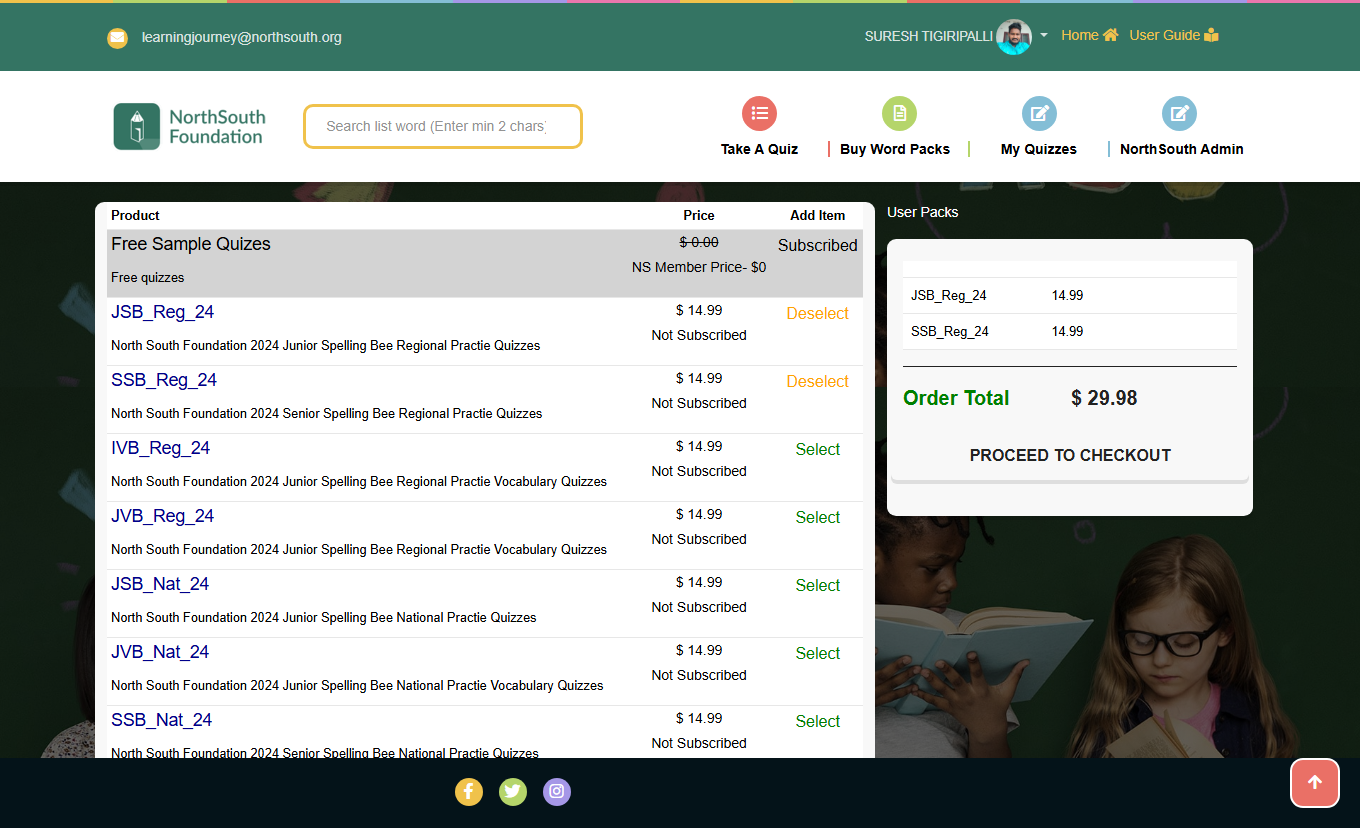 Home screen overview