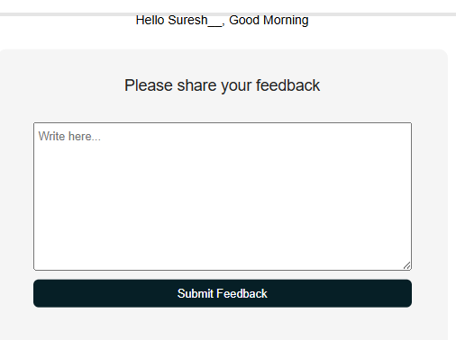 Home screen overview